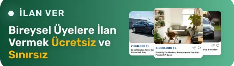 Ücretsiz. Sınırsız. Artık ilanlar.com var - Hemen ilan ver